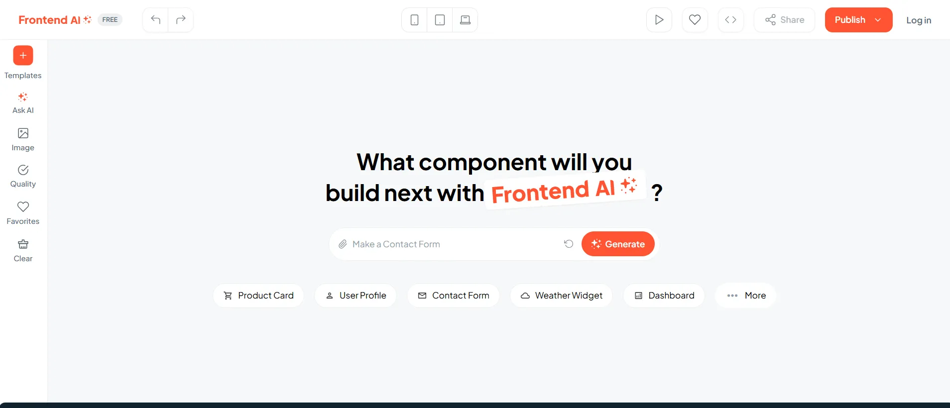 Webcrumbs Frontend AI