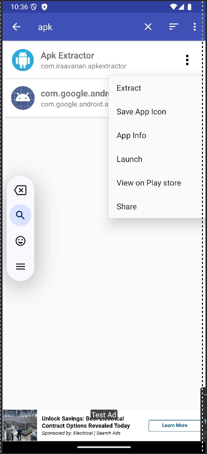 Simple example of reverse .apk (removing Ads)