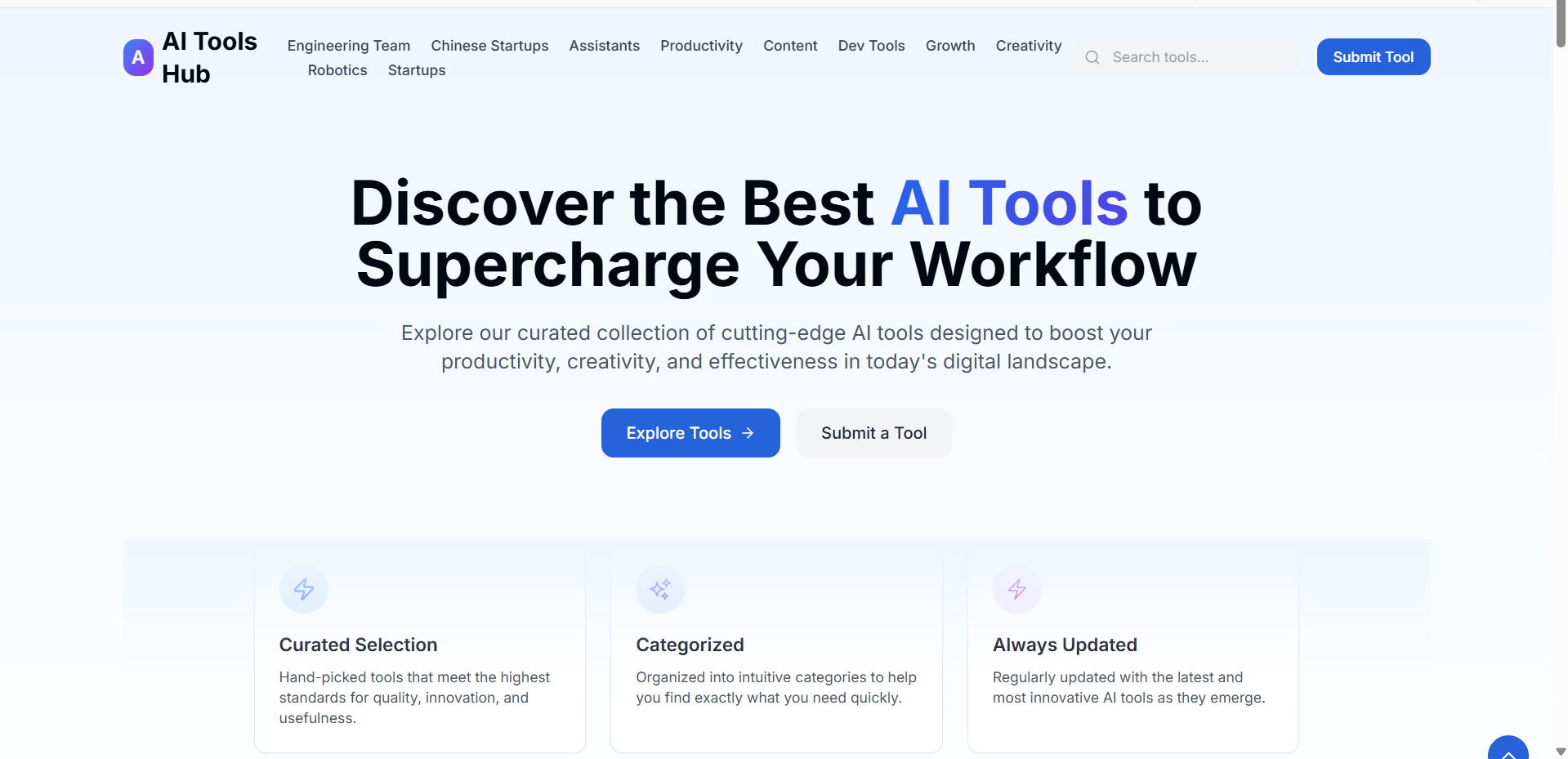 AI directory build with lovable.dev