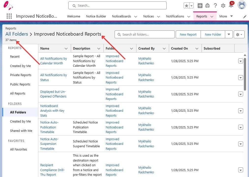 Improved Apps’ Pre-installed Reports and Dashboards