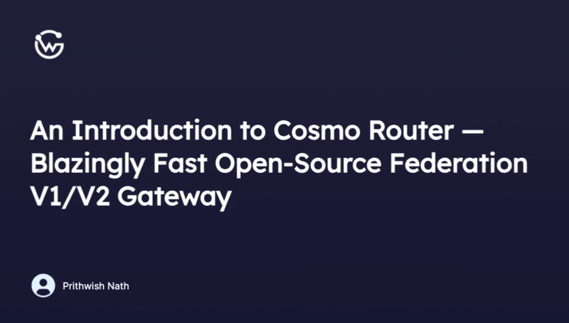 An Introduction to Cosmo Router — Blazingly Fast Open-Source Federation V1/V2 Gateway