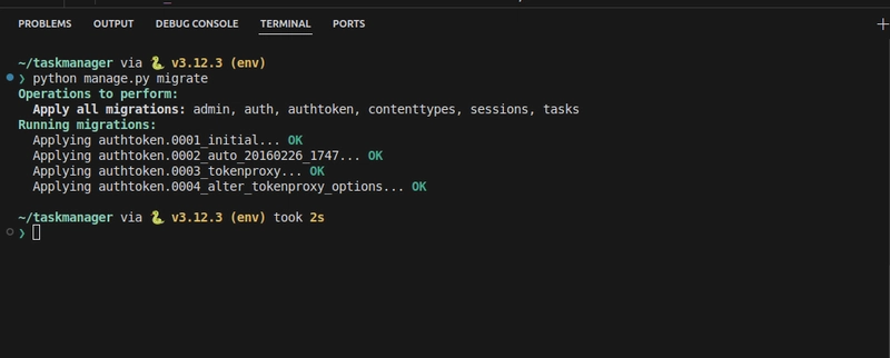 How to Build a Task Manager API with Django REST Framework: Part 3 - Authentication and Permission