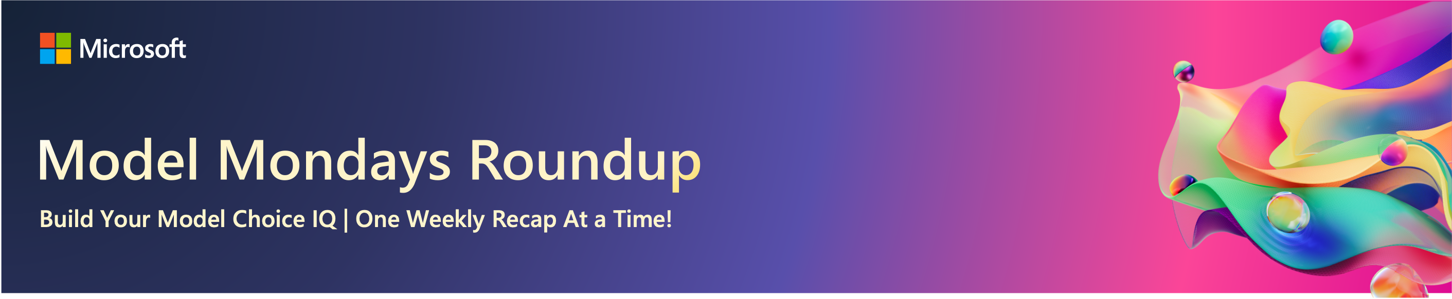 Model Roundup banner
