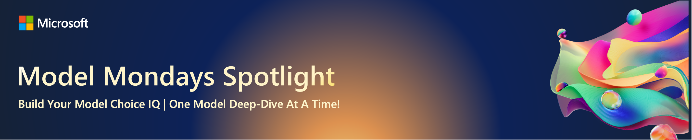Model Spotlight banner