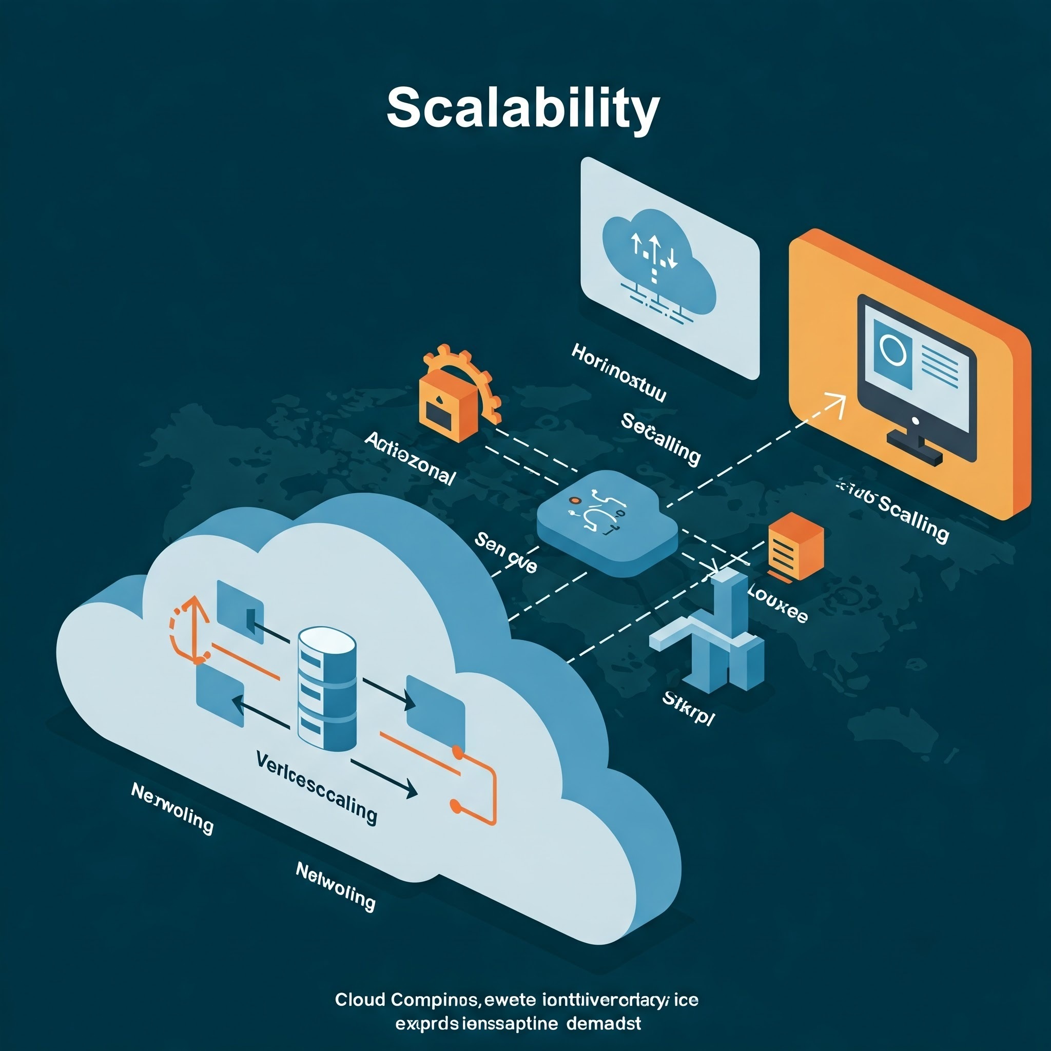 image with a cloud and computer